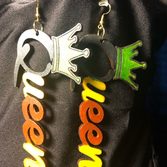 Homemade earrings - Picture 3 of 4